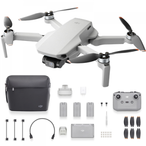 ELECTRONIX  Camera Drones DJI Mini 2 4K Ultraportable Drone Fly More Combo